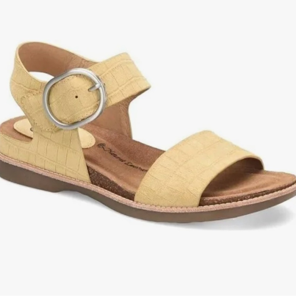 Brand New SÖFFT-Bali sandals in soleil yellow